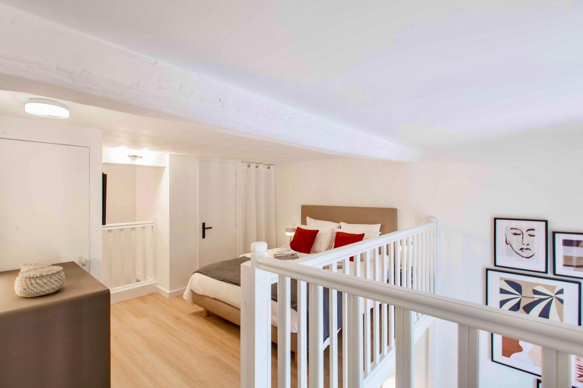 Suede Promenade Duplex Apartment At 1 Min From The Sea 2 Bathrooms Nice Exterior foto