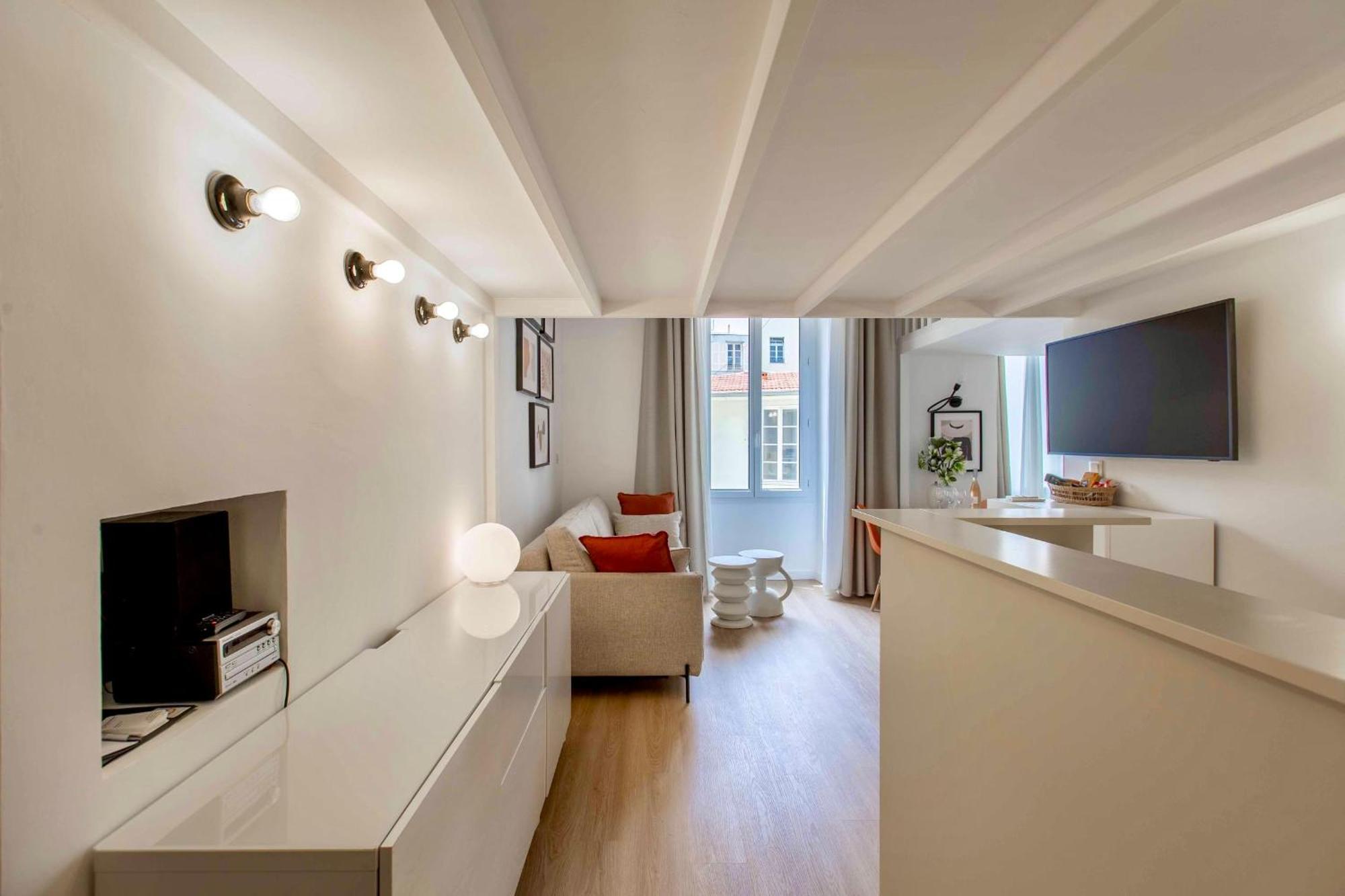 Suede Promenade Duplex Apartment At 1 Min From The Sea 2 Bathrooms Nice Exterior foto