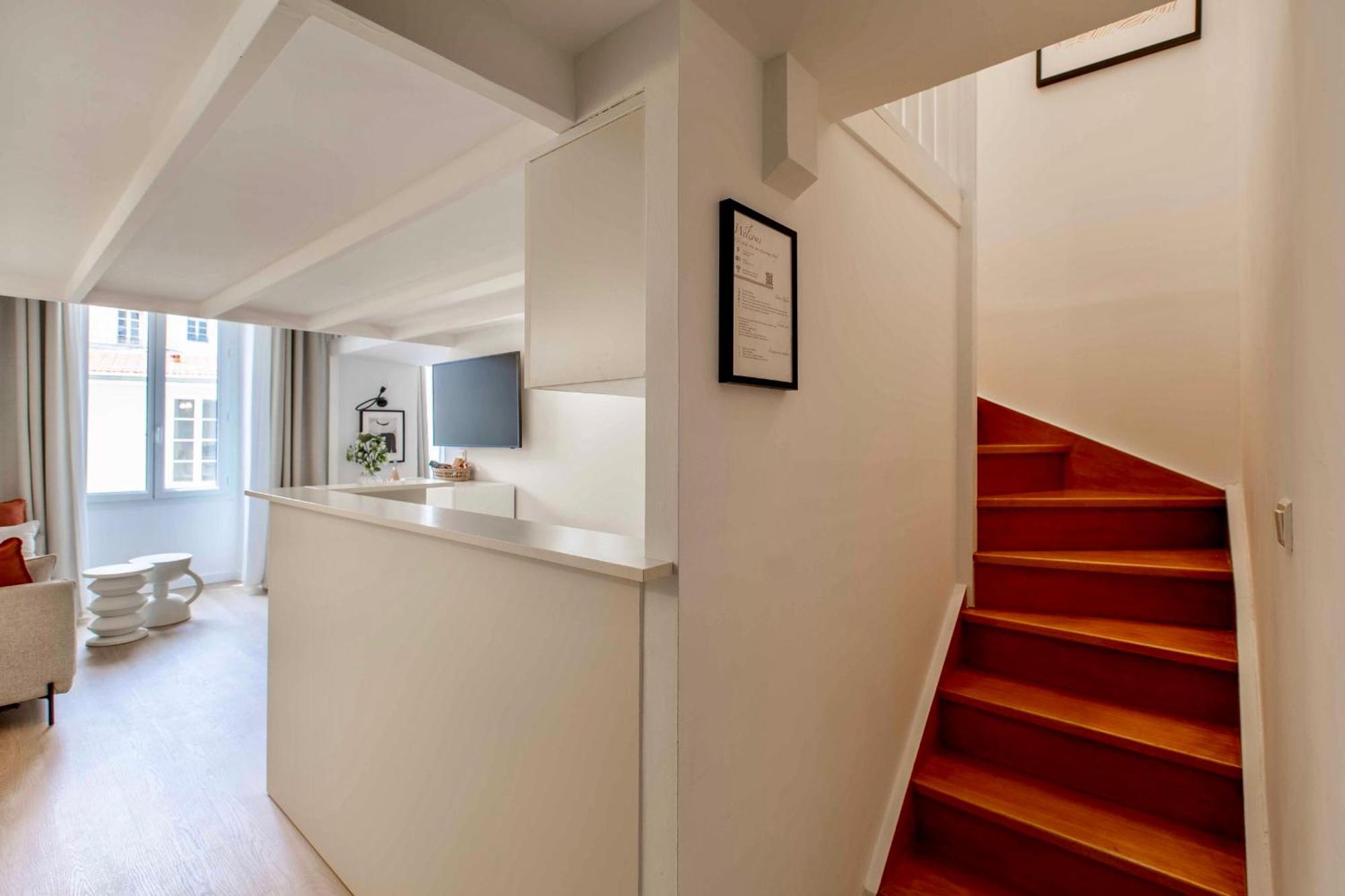 Suede Promenade Duplex Apartment At 1 Min From The Sea 2 Bathrooms Nice Exterior foto